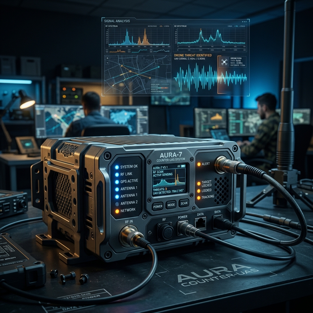 Prahar Anti-Drone Detection System Hardware